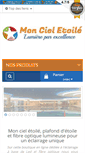 Mobile Screenshot of moncieletoile.com